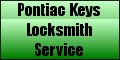 Pontiac Keys, Pontiac Locksmith Service